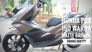 Wow... Warna Baru Honda PCX 150 2019 Matte Brown ? Aseli keren