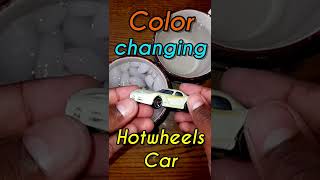 Color changing hotwheels car