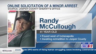 Accused Jasper County online sex predator arrested in Indiana