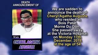 Cheryl Agatha Auguste SHORT