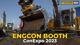 The Engcon Booth Q\u0026A And Overview - ConExpo 2023