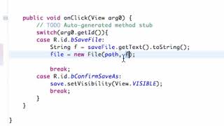 Android Developing Applications Tutorial 108 InputStream and OutputStream
