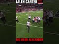 Jalen Carter &Big Bear Alexander master disruption on the D Line #georgiabulldogs #shorts UGA vs TCU