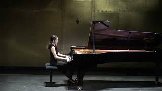 Alexandra Dovgan, 17, shows how beautiful piano music is (Paris, 2024)