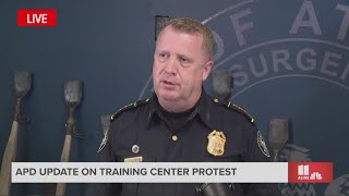Public Training Center protest | Update from Atlanta Police