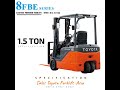 harga dan spesifikasi forklift battery electrict 3 wheels 1.5ton toyota 8fbe15