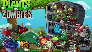 1000 ZOMBIE MELAWAN 3 PLANTS PERTEMPURAN TANPA HENTI! PLANTS ZOMBIE FUSION PVZ 2.1.6