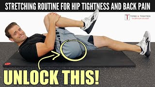 6 Minute Stretching Routine For Tight Hips and Low Back Pain