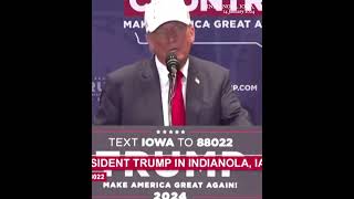 'Go home to your mommy' Trump tells protesters in Iowa rally