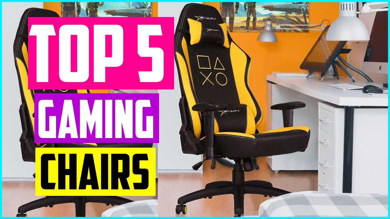 Top 5 Best Gaming Chairs 2024 Reviews - YouTube