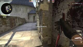 CSGO Full-eco, Simultaneous knife kills, Cobblestone