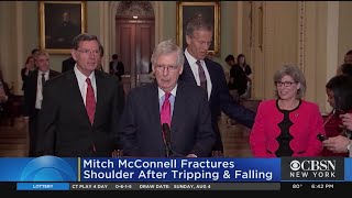 McConnell Injured In Fall