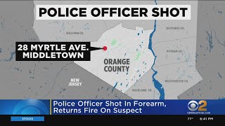 Police Officer Injured In Middletown, N.Y. Shootout