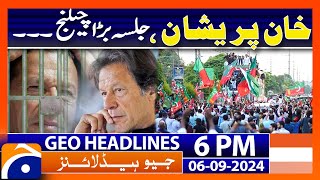 Geo News 6 PM Headlines | 6th Sep 2024