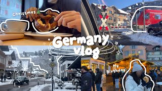 Spending Christmas and my birthday in Germany🇩🇪✨ | vlog, b-day gift haul, snow, winter, aesthetic