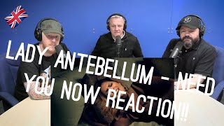 Lady Antebellum - Need You Now REACTION!! | OFFICE BLOKES REACT!!