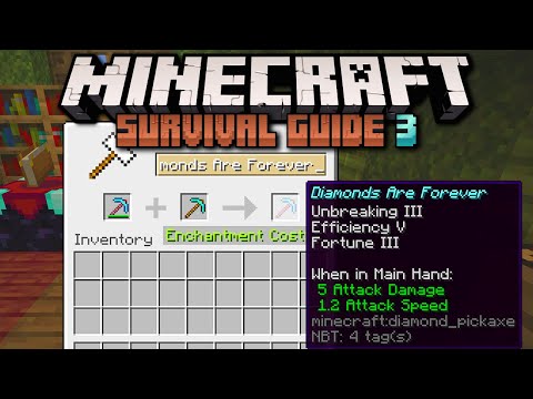 Repairing, Combining, & Disenchanting! Minecraft Survival Guide Tutorial Let's Play [S3 Ep.10]