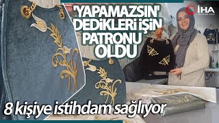 Yapamazsın Dedikleri İşe Başladı... Hem Evini Aldı Hem de 8 Kişiye İstihdam Sağladı