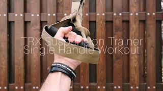 TRX Tactical Suspension Trainer Single Handle Workout