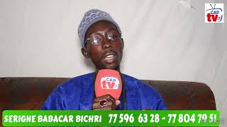 Allahou Akbar KON lii motakh Rap..... INTERVIEW DE SERIGNE BABACAR BICHRI SUR CAP Tv