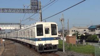 東武8000系81113F 各駅停車 柏行き 東岩槻駅到着