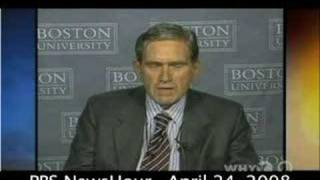 Pentagon Pundits Scandal: John Stauber debates Bob Zelnick