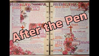 After the Pen | Classic Happy Planner | Dashboard Layout