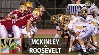 Sky Ogata four total TDs | SL Replay | McKinley vs. Roosevelt (Sept. 28, 2018)