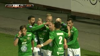 Misstänkt frisparkssituation när Thelin sätter 1-1 - TV4 Sport