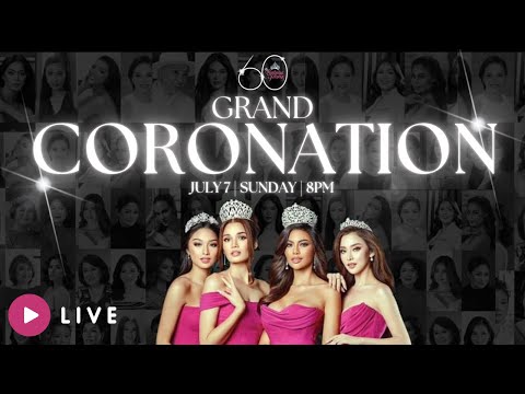 LIVESTREAM 60th Binibining Pilipinas 2024 – GRAND CORONATION NIGHT