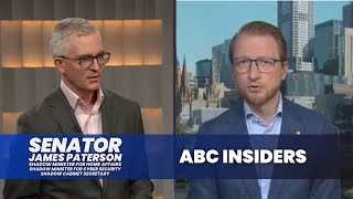 James Paterson joins Insiders