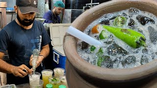 Amazing KULUKKI Sarbath | Refreshing Energy Booster Mirch Soda | CHILLIES LIMCA Street Drink Karachi