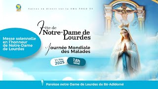 MESSE SOLENNELLE EN L'HONNEUR DE NOTRE-DAME DE LOURDES