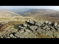 peak district walks edale kinder low kinder downfall phantom 3 drone 4k uhd