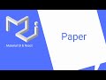 React & Material UI #7: Paper