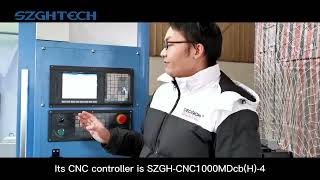 SZGH CNC system in four axis milling machine center applicationGH