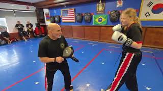 Pad Driill Coaching With Phil Ava