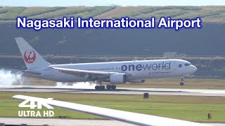 [4K][Flight] 長崎空港 ANA-JAL B777羽田行きの離陸 - Nagasaki Airport, ANA-JAL