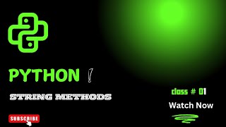 Python String Methods Explained with Examples | Beginners to Advanced