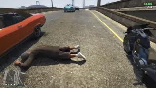 Gta V npc commits suicide