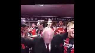AFC Bournemouth - Jeff Mostyn with the team