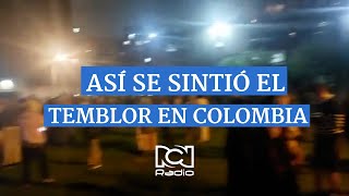 Temblor de 5.9 despertó a millones de colombianos, así lo vivieron