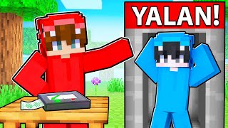 Arkadaşımı YALAN MAKİNESİNDE Test Ettim! - Minecraft