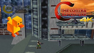 DuckStation 0.1-3431 | C - The Contra Adventure 4K UHD | PS1 Emulator Gameplay