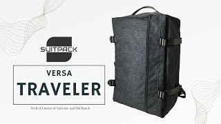 Suitpack VersaTraveler: Redefine Style and Functionality with Every Step