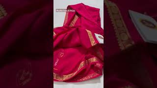 #pure mysore silk sarees #ksic thickness contact @9908966846