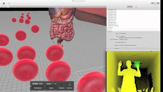 Designing a natural user interface for LINDSAY Composer using the Microsoft Kinect (long version)