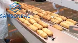 Скоростная упаковка булочек / Fast packing of buns