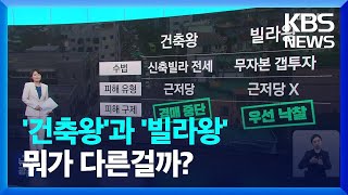 ‘건축왕’과 ‘빌라왕’ 차이는? / KBS  2023.04.25.