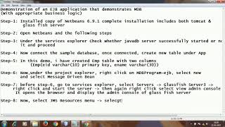 AJP Lab Program-12 - EJB Message Driven Bean program example